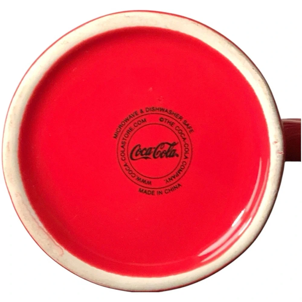 Vintage Coca-Cola Mug 1996 Change Receiver Red Ceramic 12oz - Picture 4 of 5